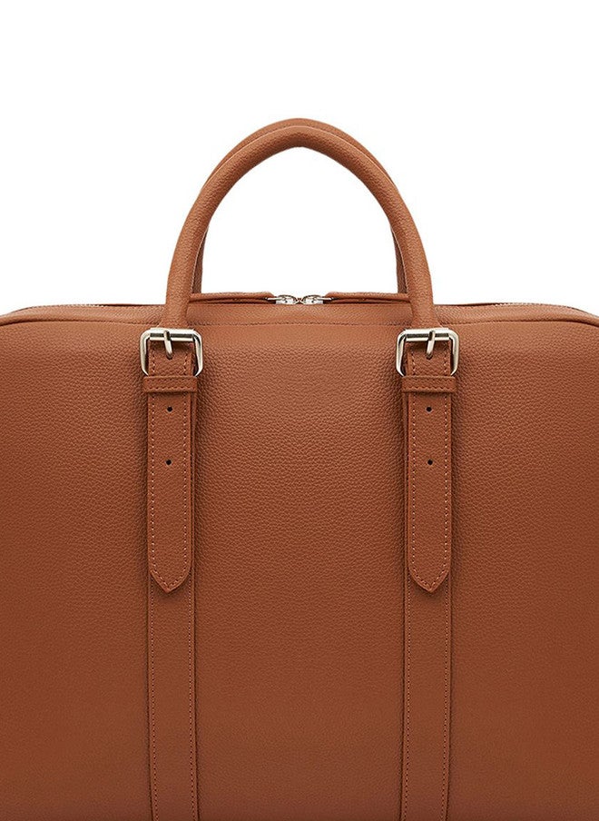 Velpaso Unisex Textured Laptop Messenger Bag - Image 5